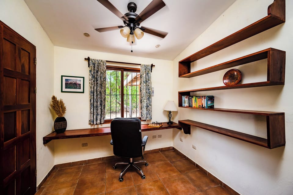 Downstairs study