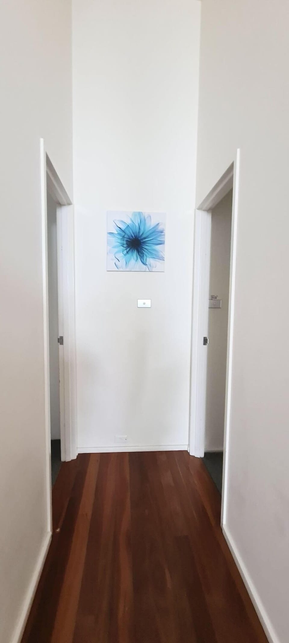 Hallway leading to bedrooms