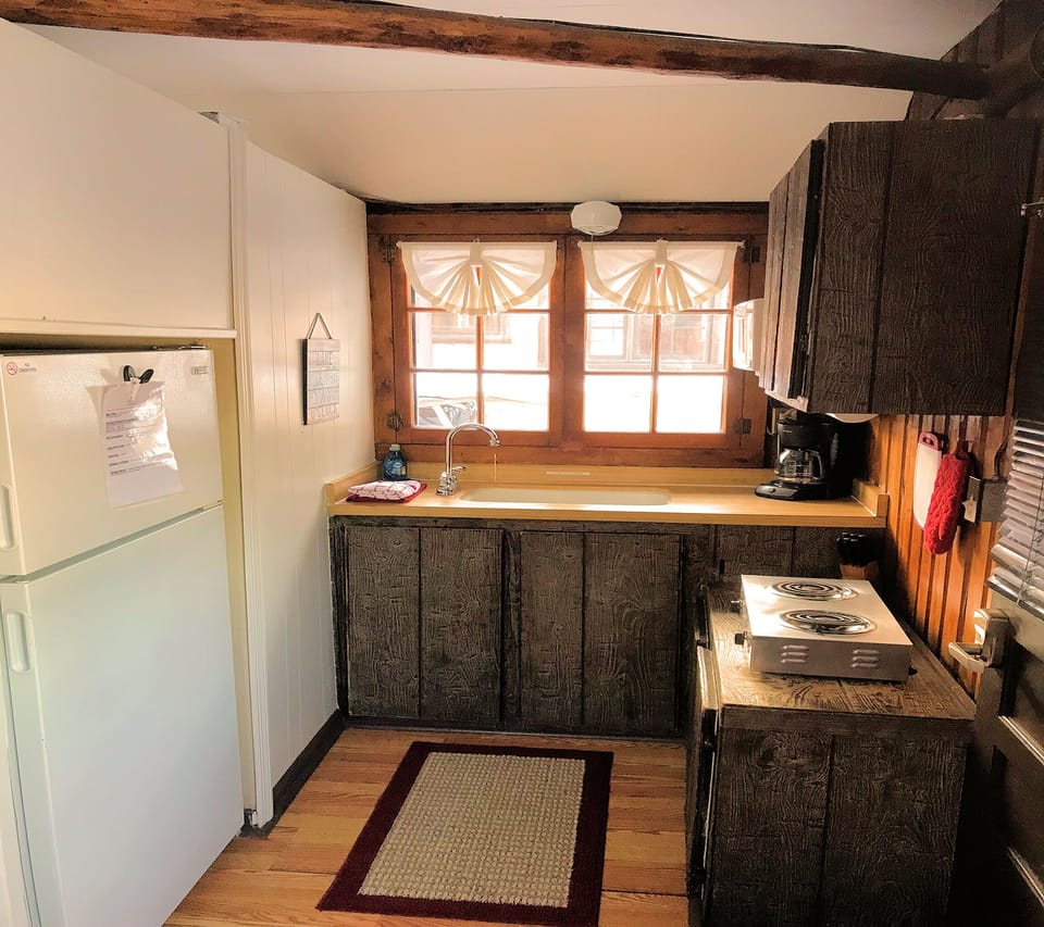 Lake Front Cabin Three Kitchen