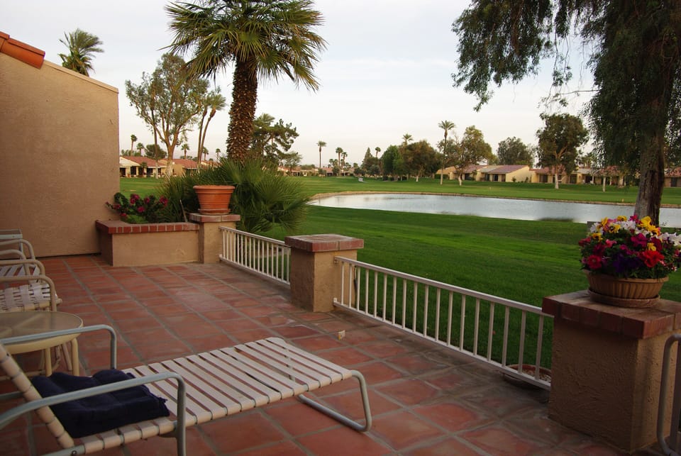 Sunny patio