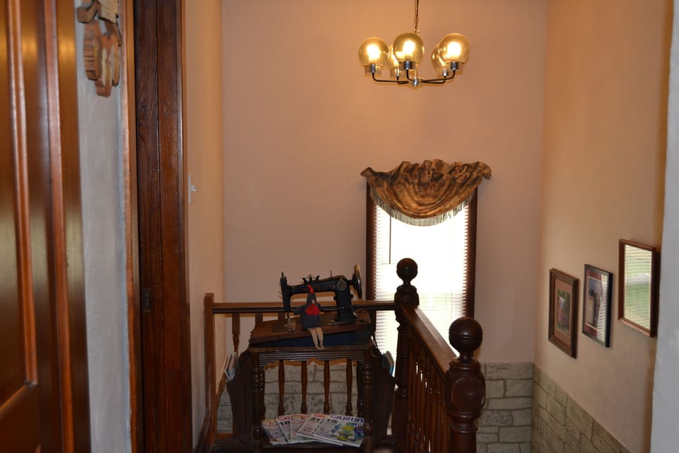 Upstairs landing.