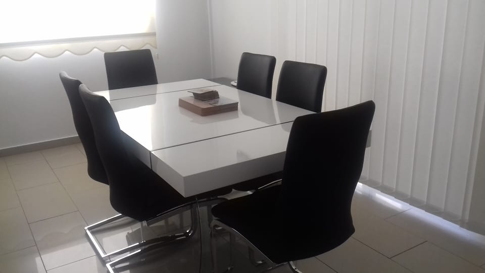 New dining table