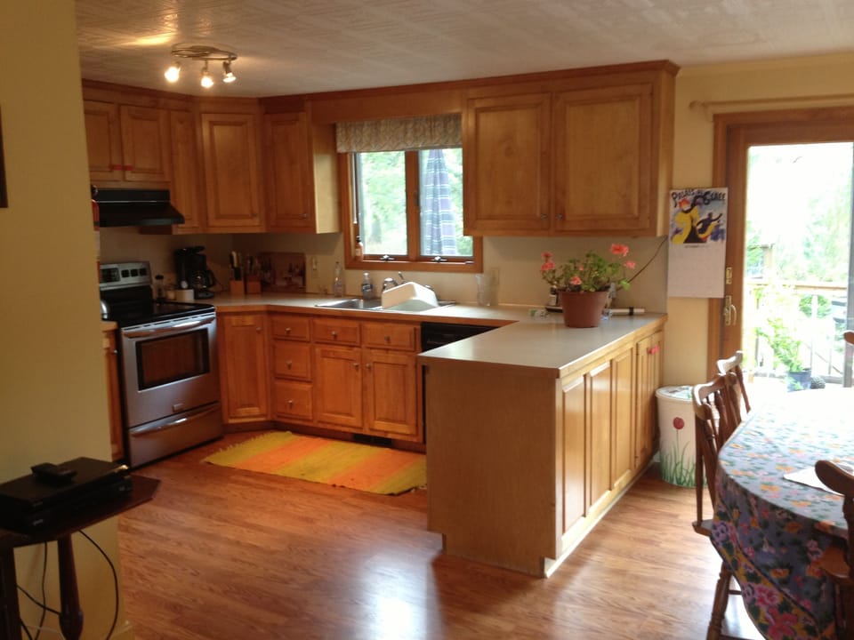 Spacious kitchen