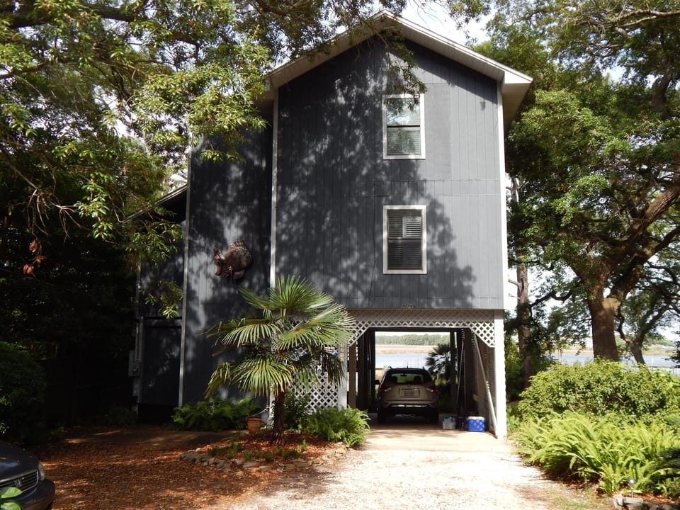 Front of the house.