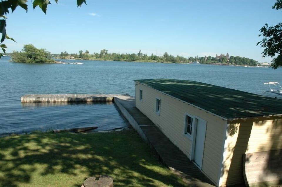 Boathouse and part of dock