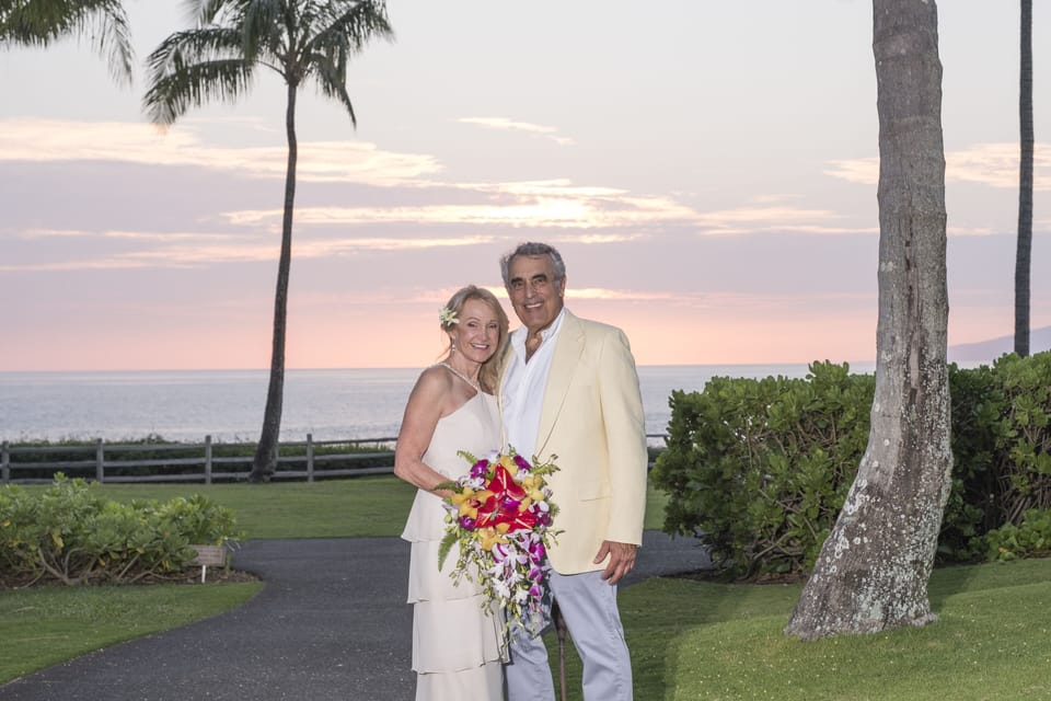Occasionally we get out of town ourselves - Maui wedding 3-30-18!