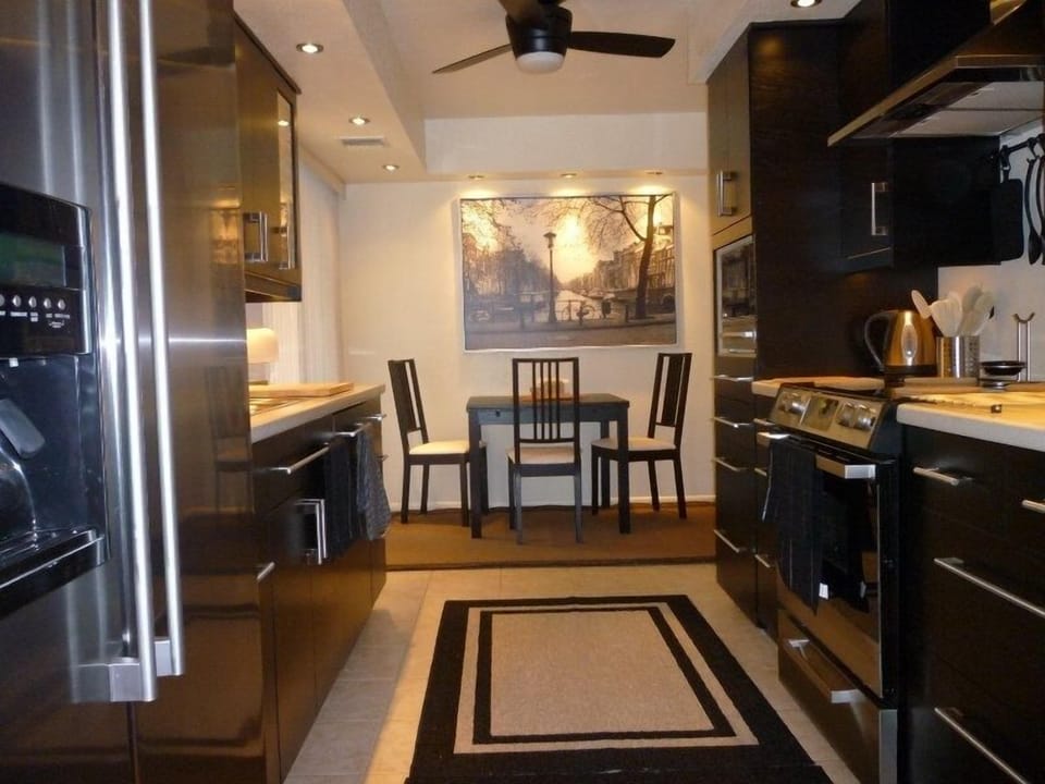 Kitchen with view to breakfast area