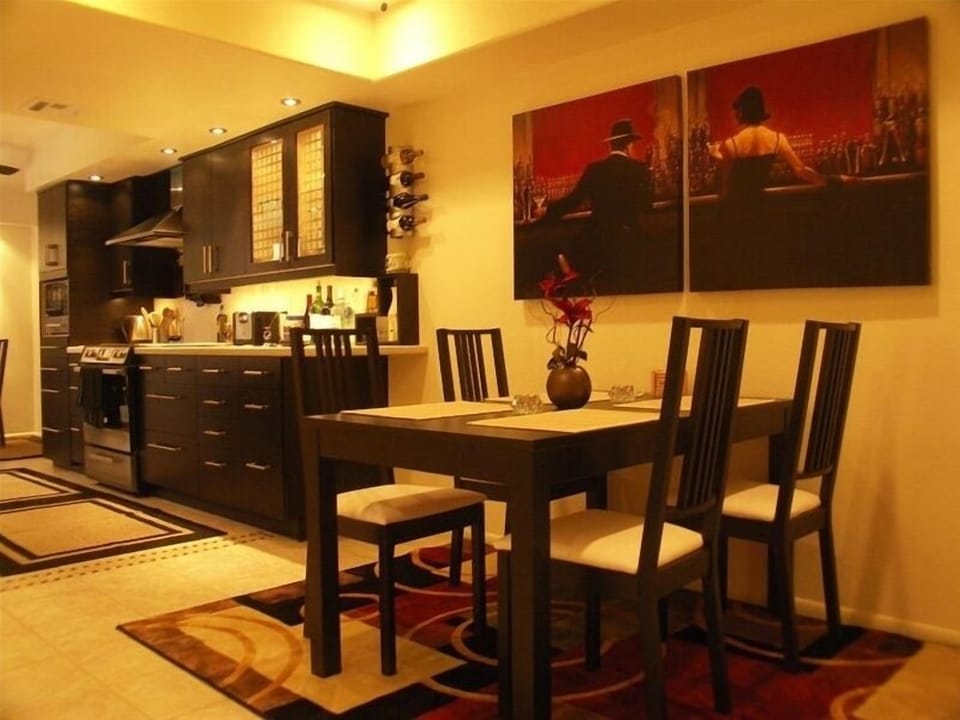 Formal dining area