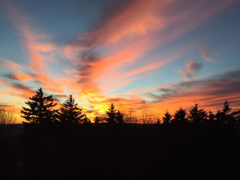 End of day. . . sunset view!
photo: courtesy, Conner Schwab