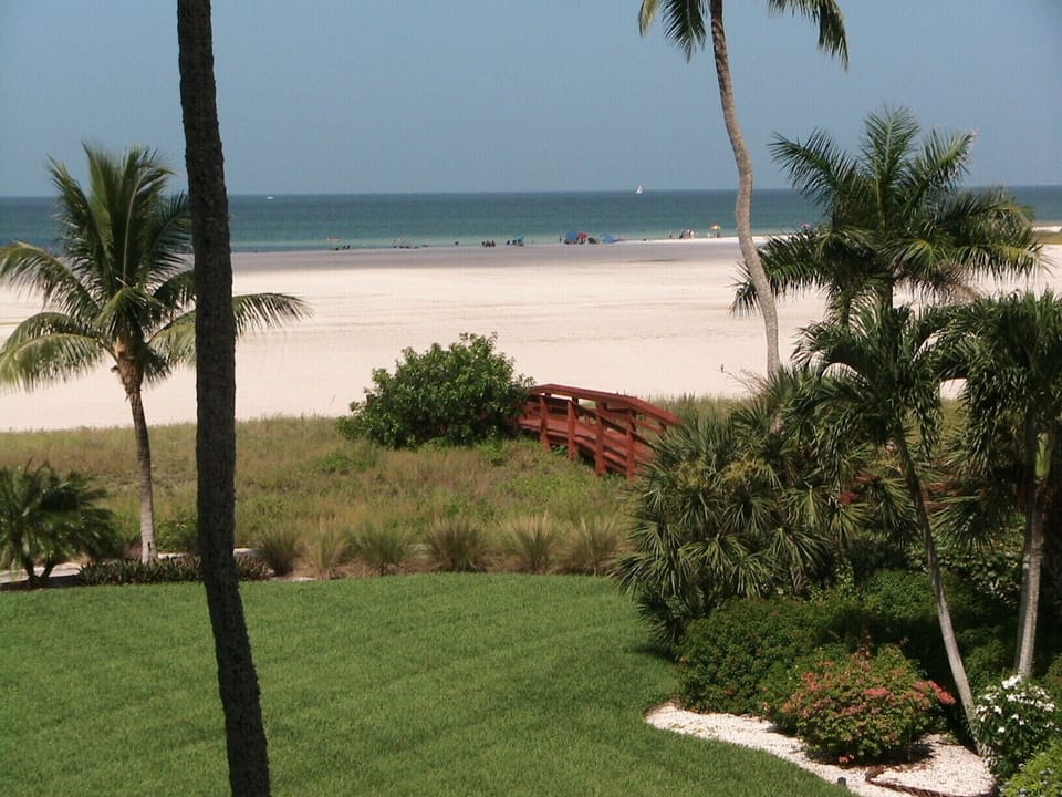 Beach and Gulf views