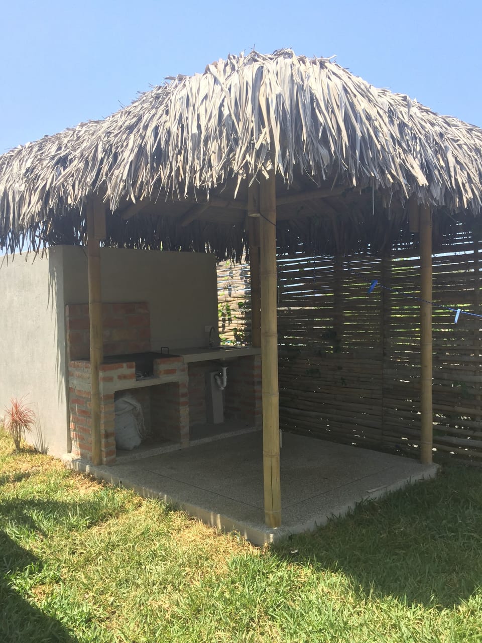Outdoor BBQ area 