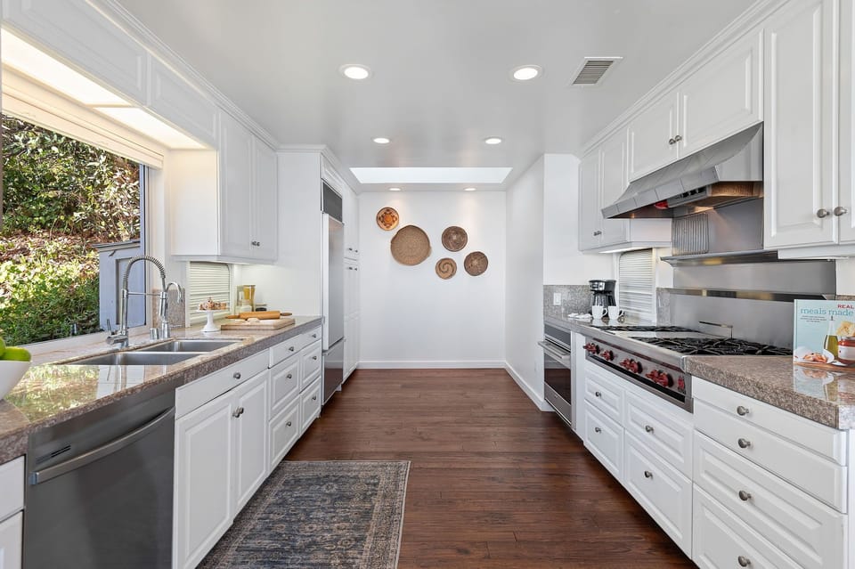 Bright and Open Kitchen With Premium Appliances