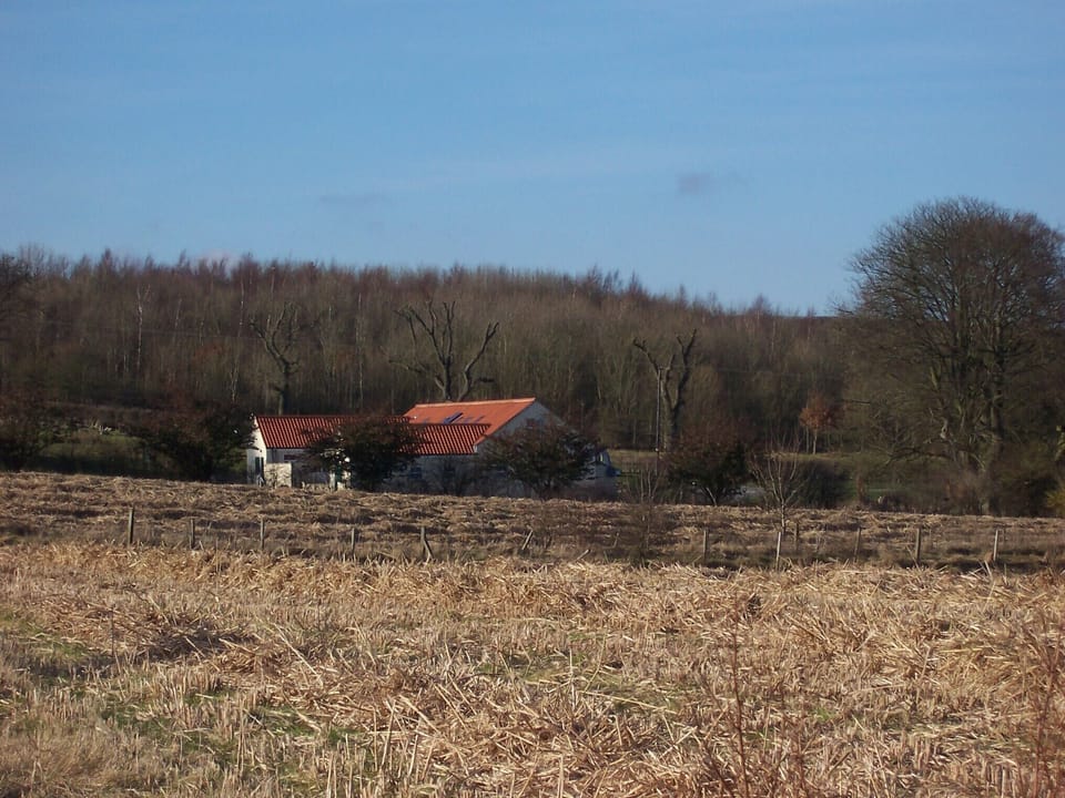 Greetham Retreat taken from the adjacent public footpath.