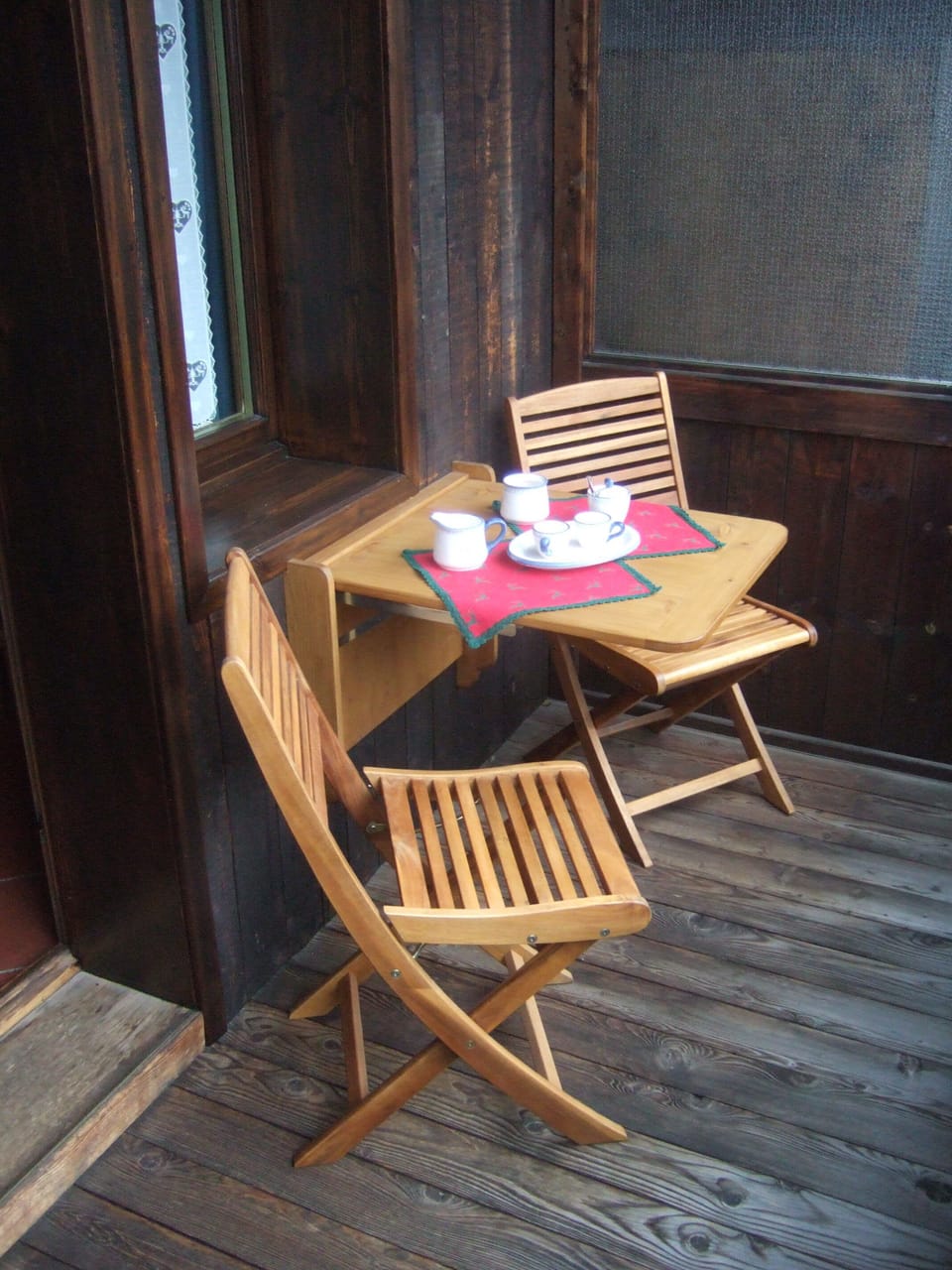 balcony facing south