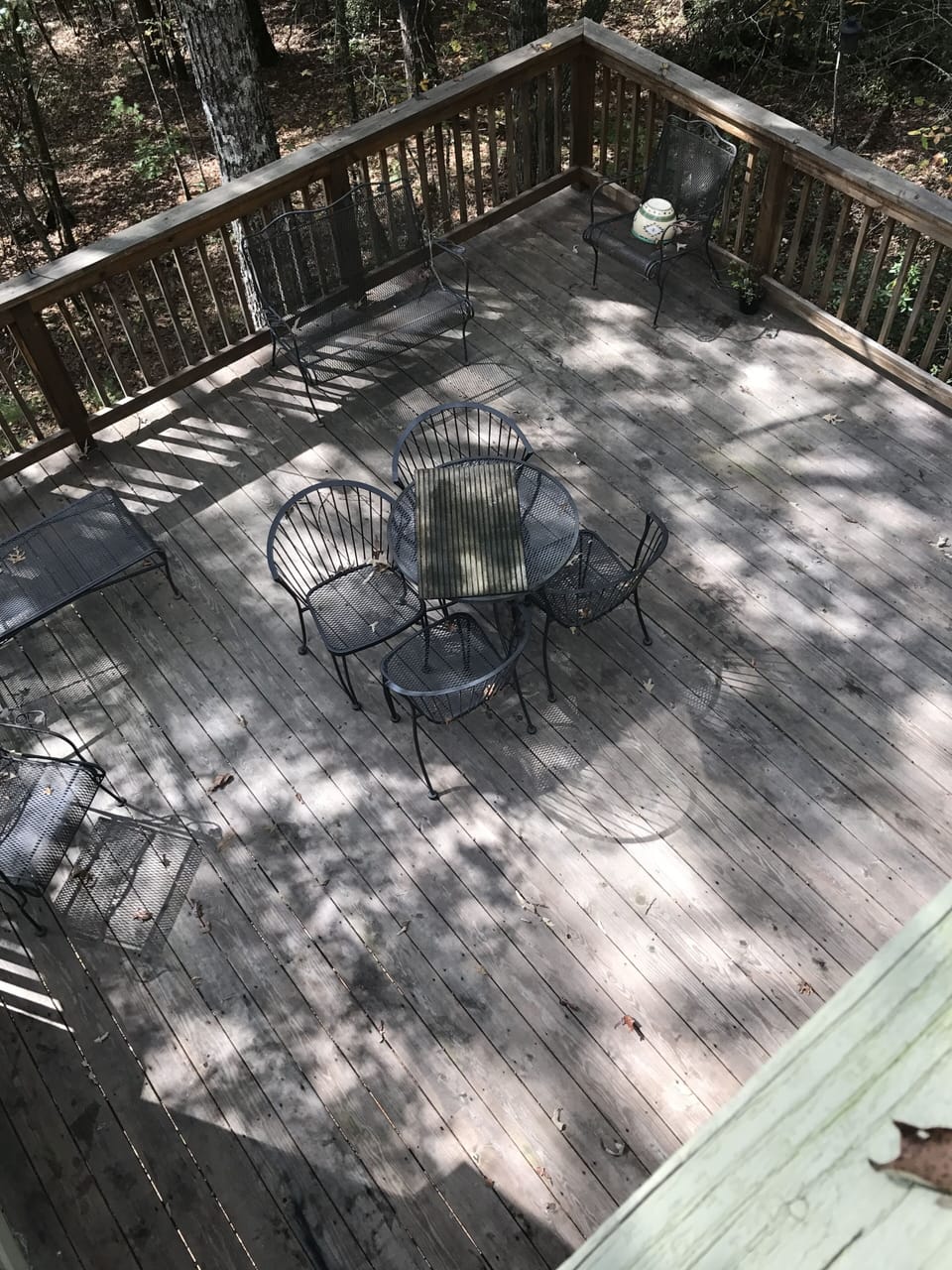 top deck view to back deck