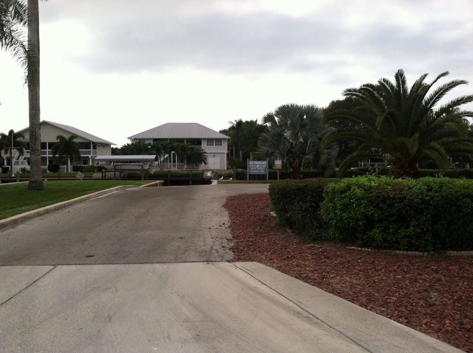 Boat ramp located in Captain's Cove HOA.