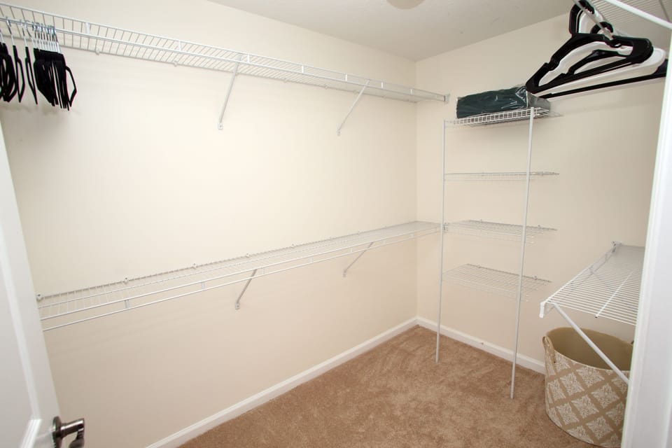 master walk-in closet