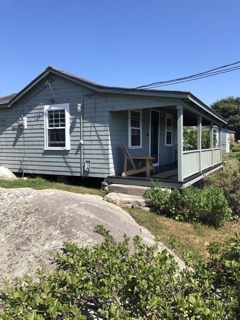 Entrance to cottage