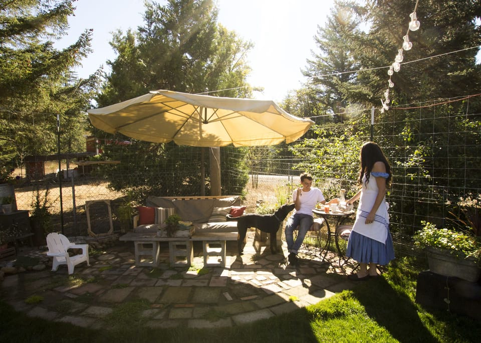 The garden lounge
