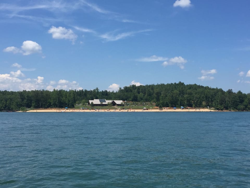 A view of nearby Lake James State Park - entrance within 3 miles.