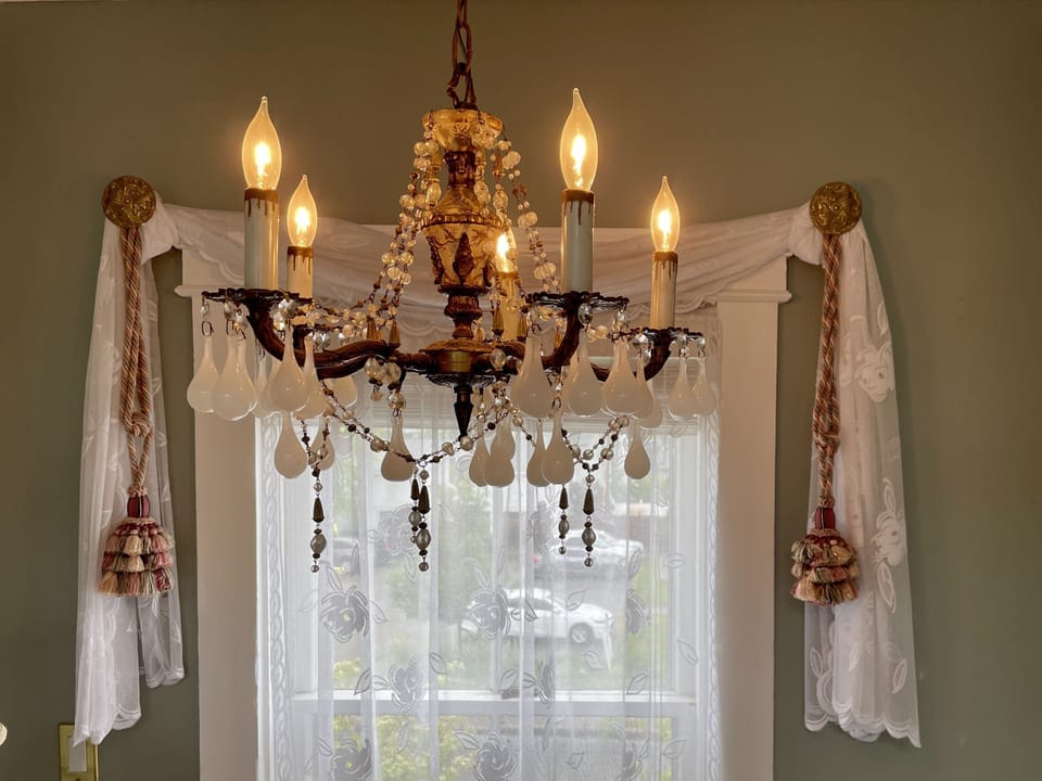Office area chandelier
