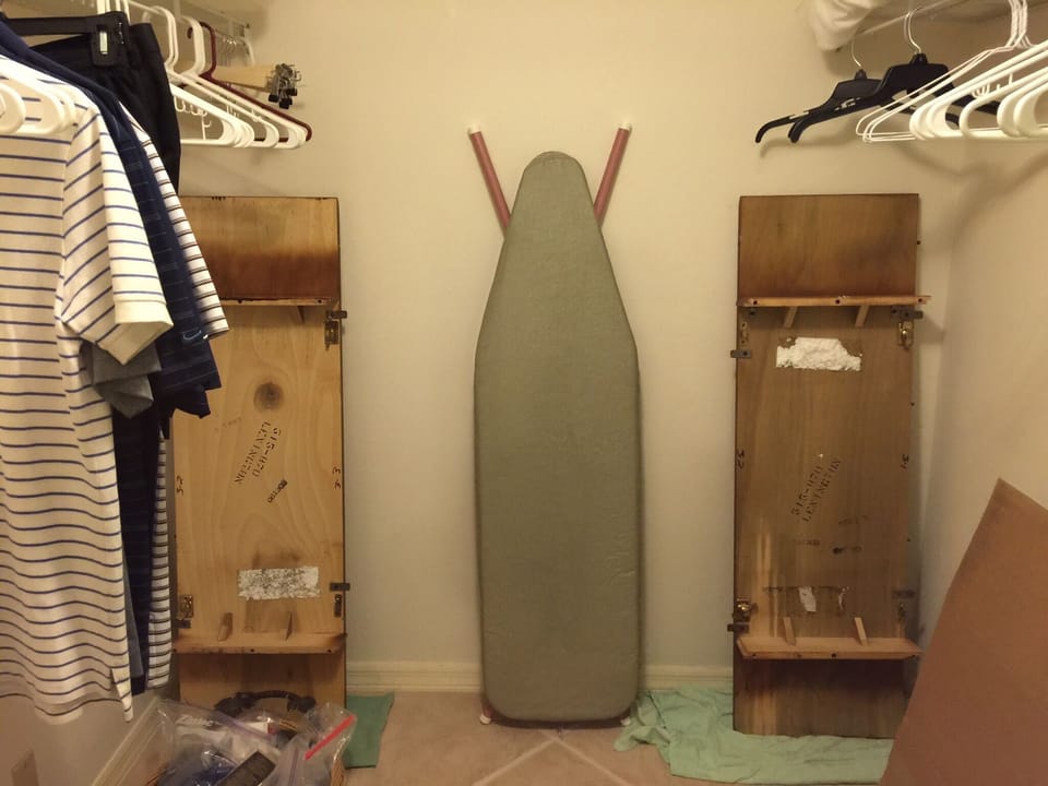 Master walk in closet 