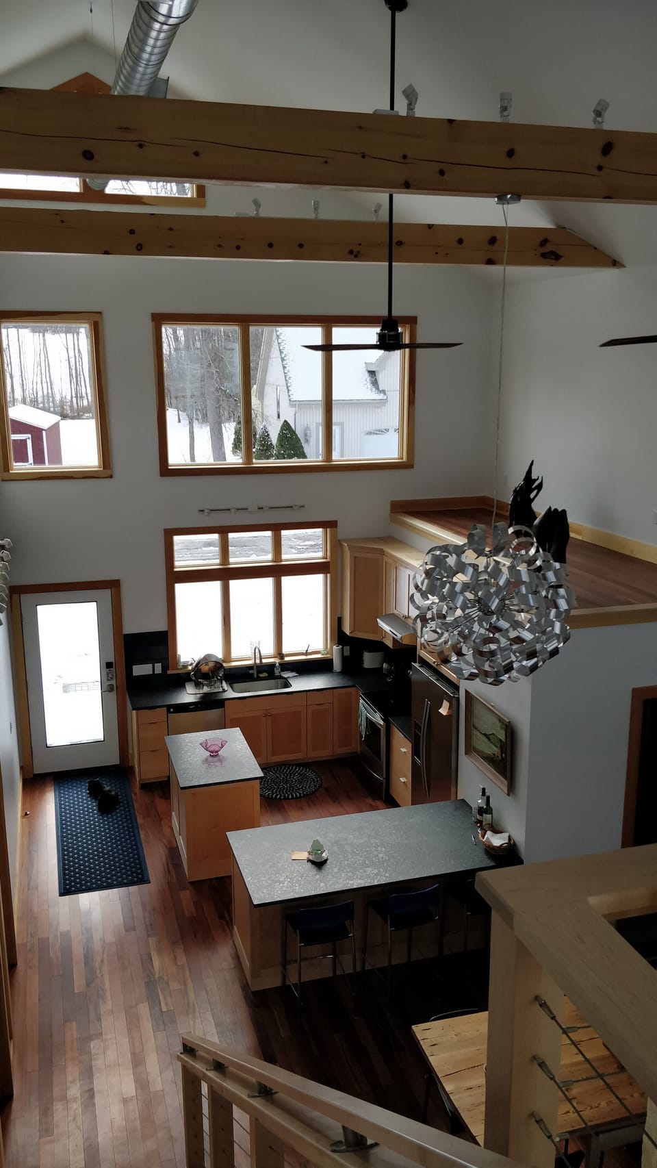 great room from the loft