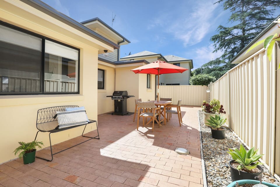Outdoor area and BBQ