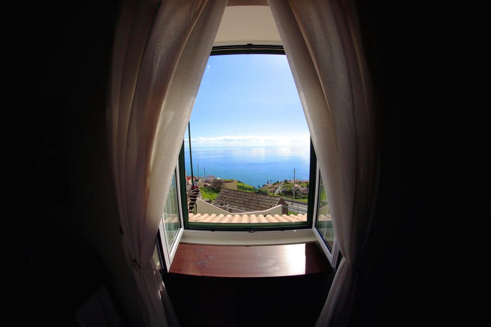 Vista mar do quarto