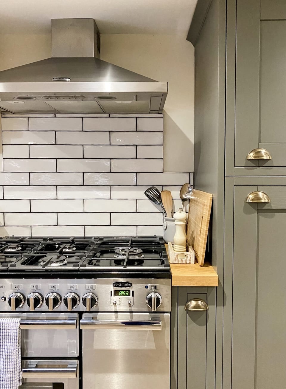 All appliances including a range cooker, slimline dishwasher & washer/dryer.