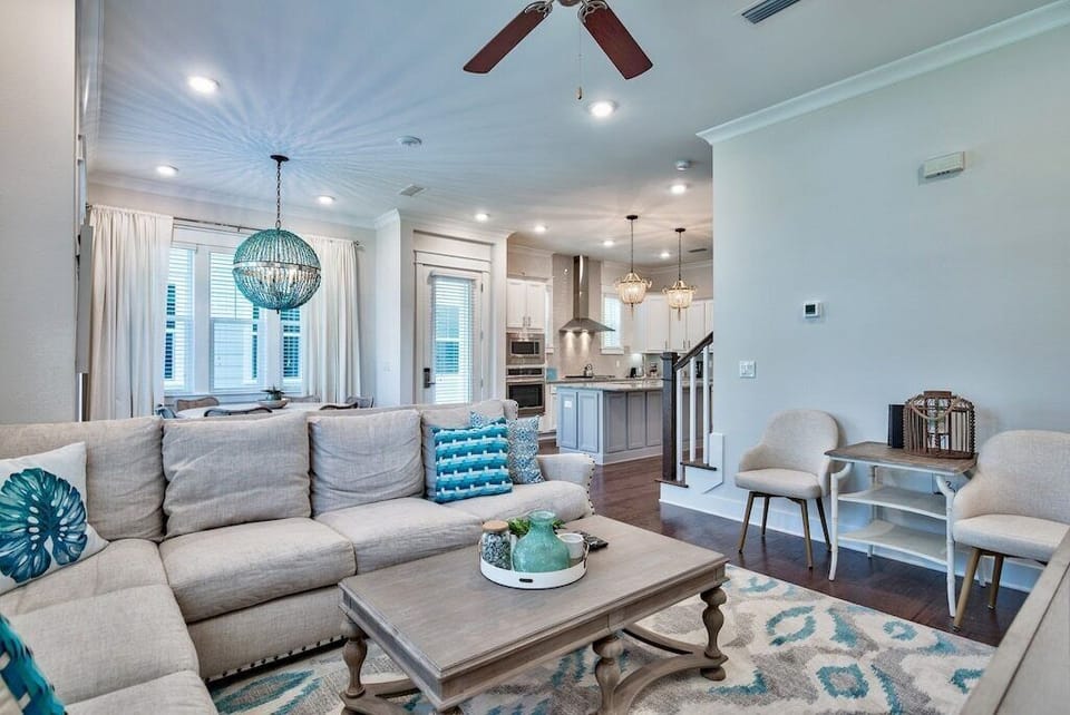 Hang out with Family in the Open Living Space