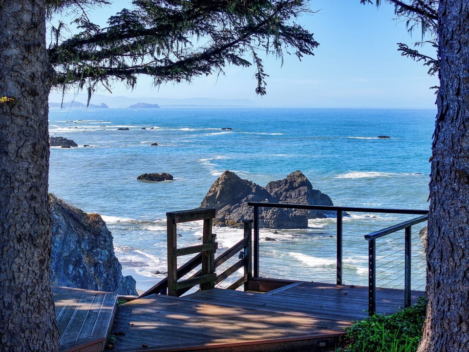 Staircase to Beach