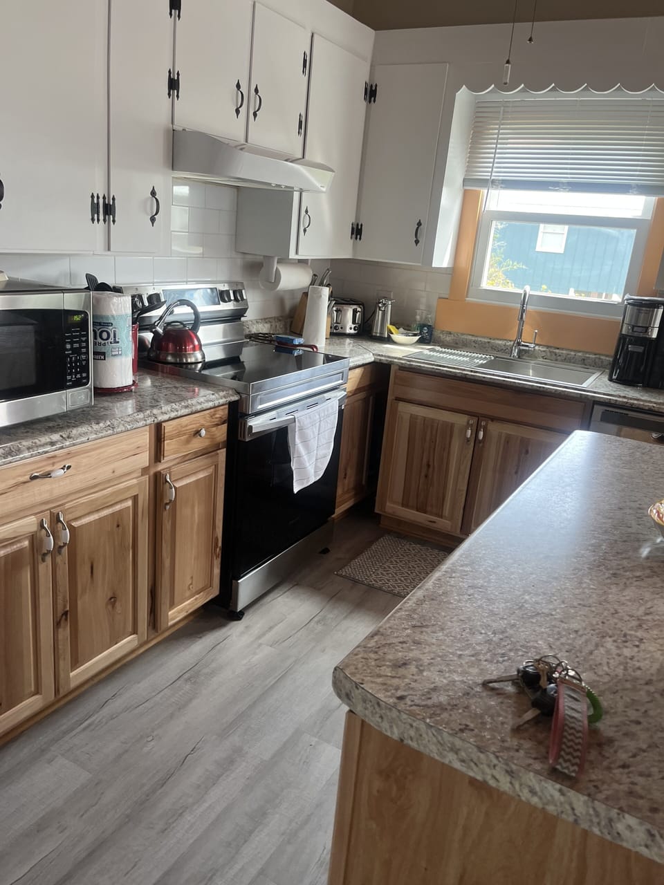 Kitchen with new appliances
