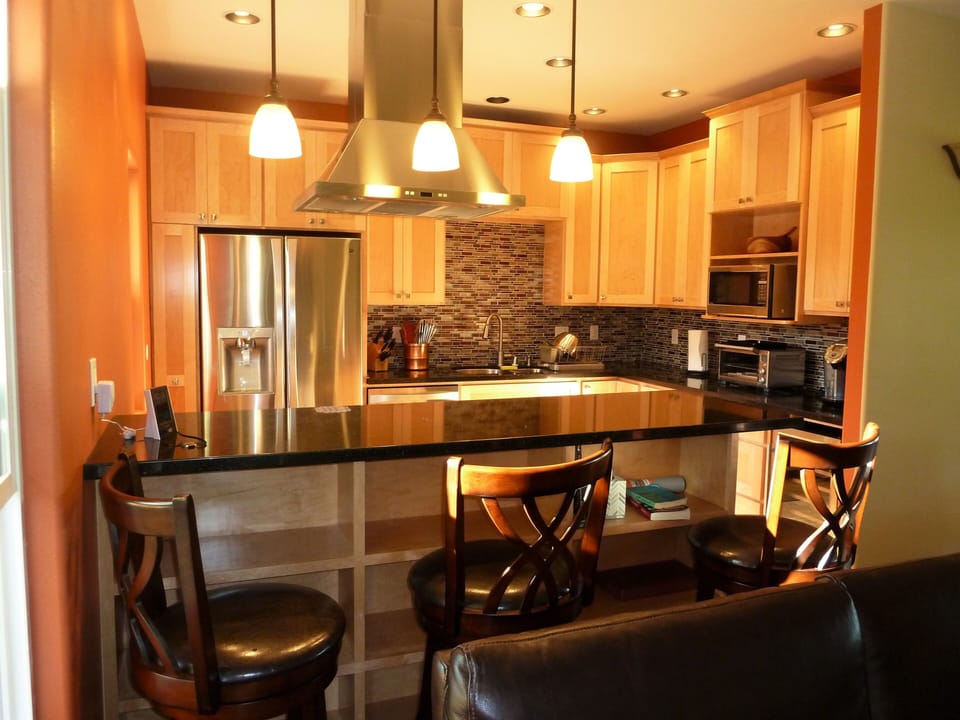 A real gourmet kitchen, fully equipped.