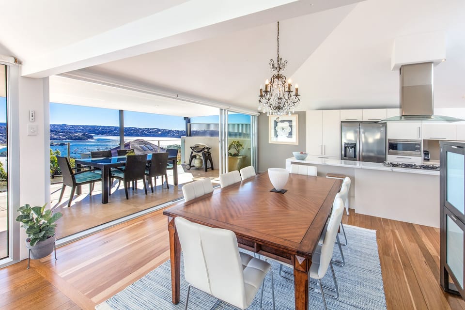 the extra spacious and luxury dining area