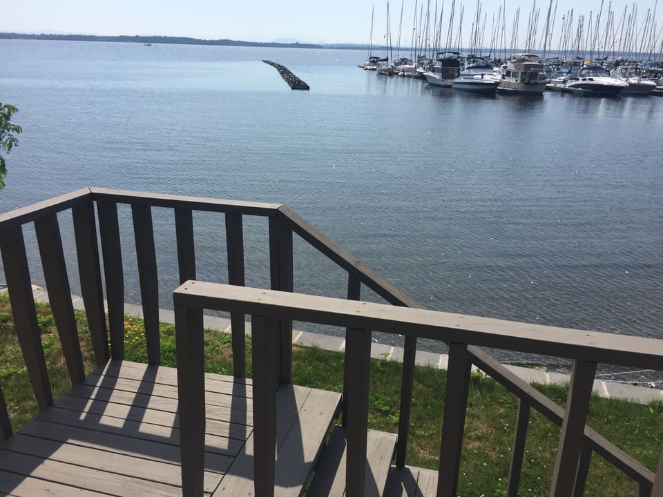 view from the deck