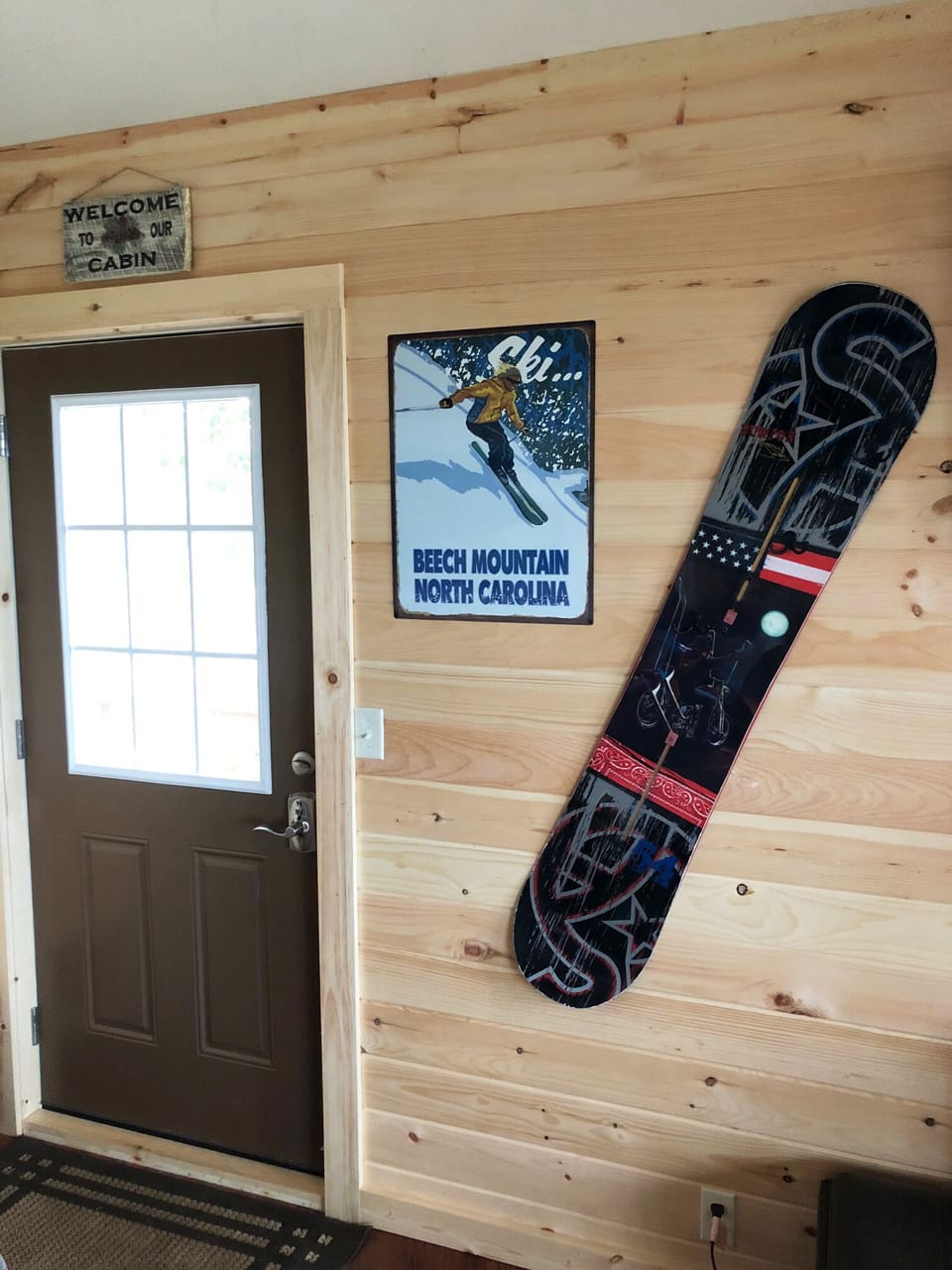 Upstairs entry way