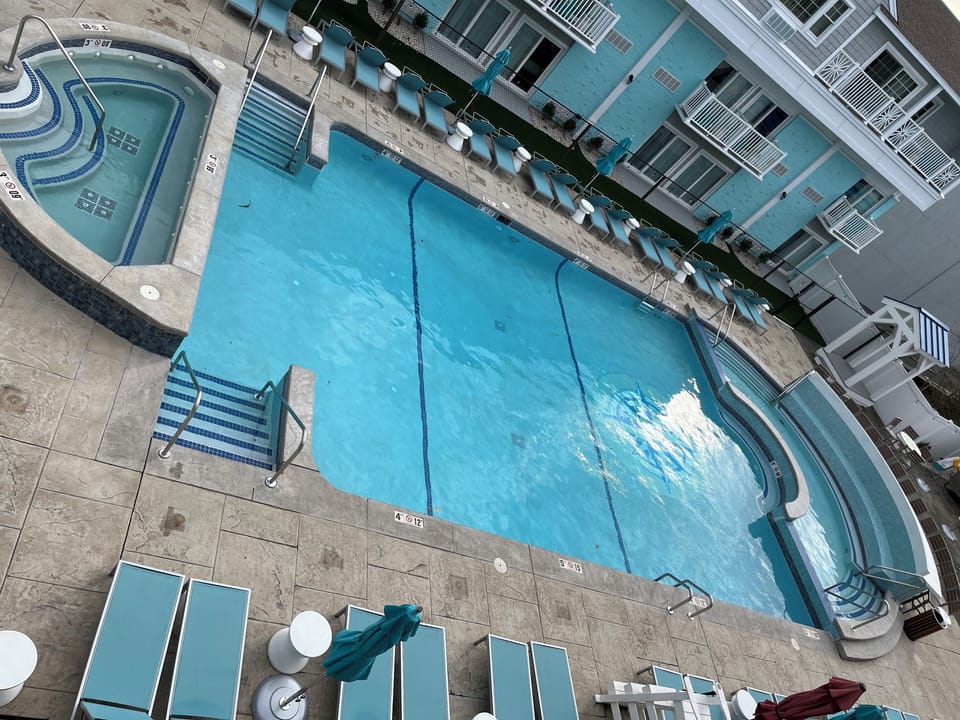 Outdoor Pool and HotTub