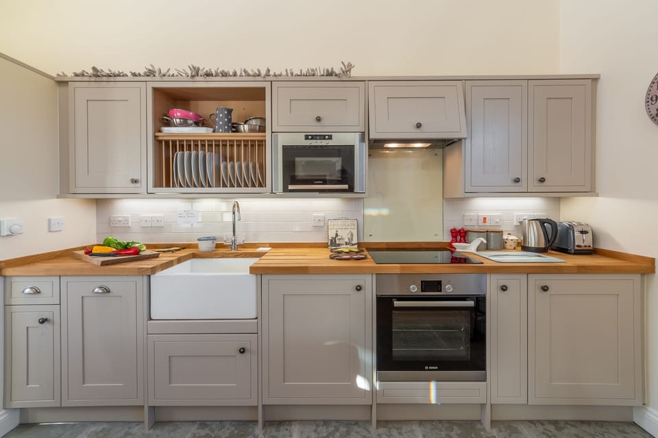 Ground floor: Kitchen area