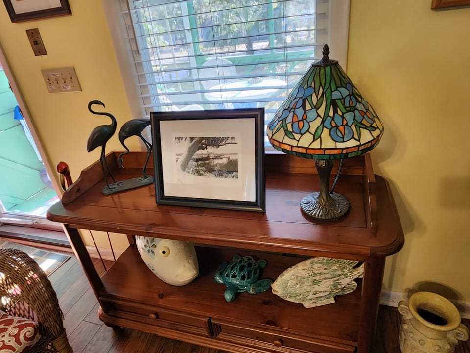 Window to front porch.