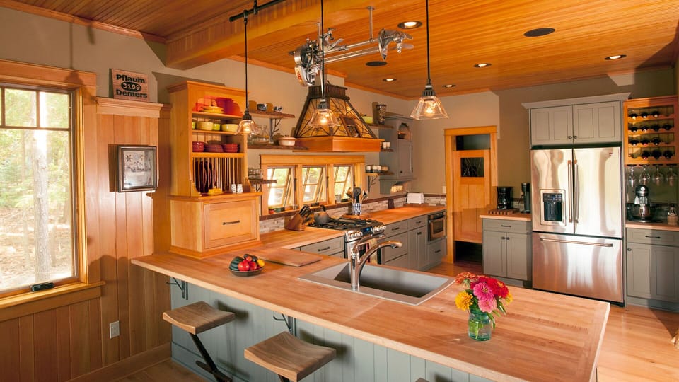 Kitchen and pantry