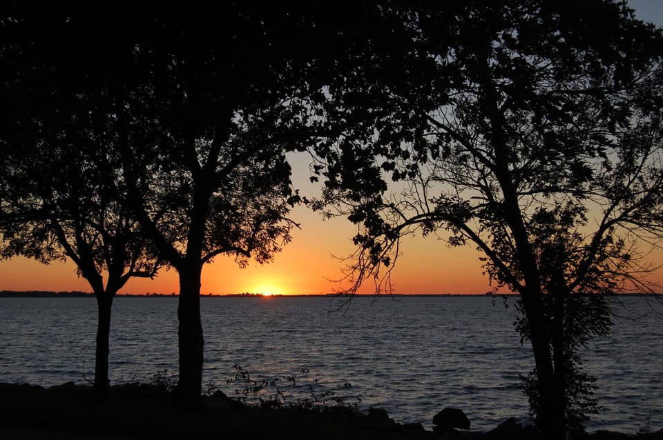 Sunset From Front Deck