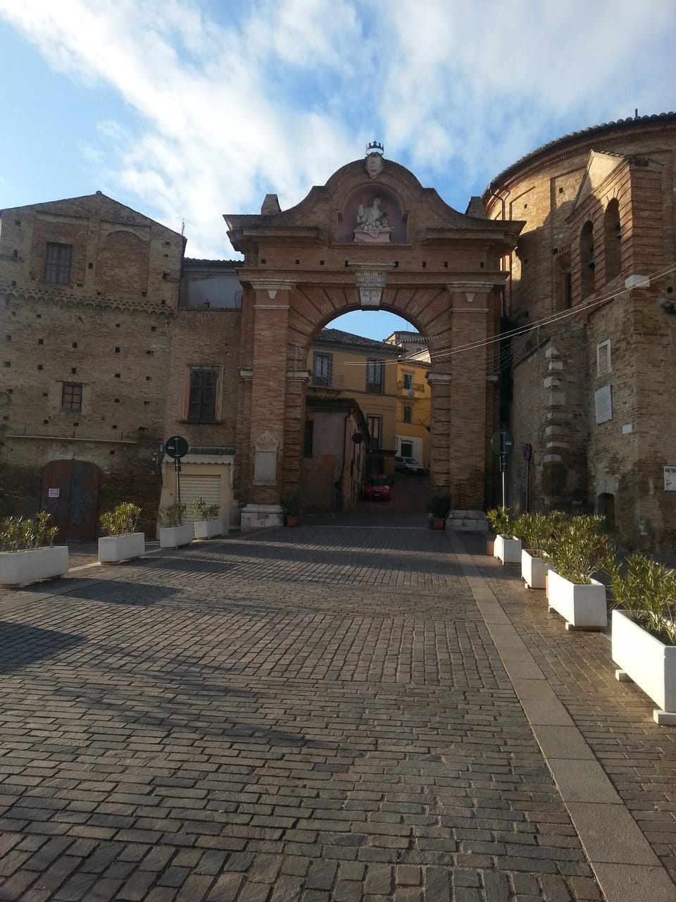 Entrance to the walled medieval city of Penne just 20 minutes away.  