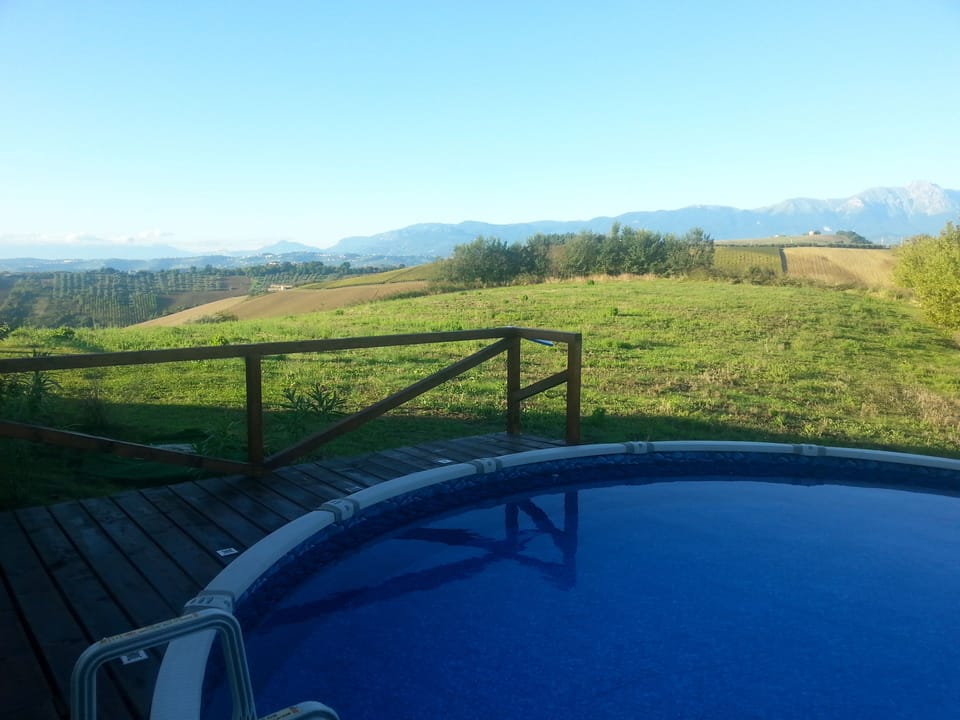 View from the pool