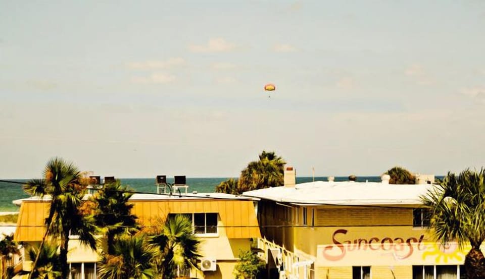View from 3rd floor sitting area - overlooking Treasure Island Beach