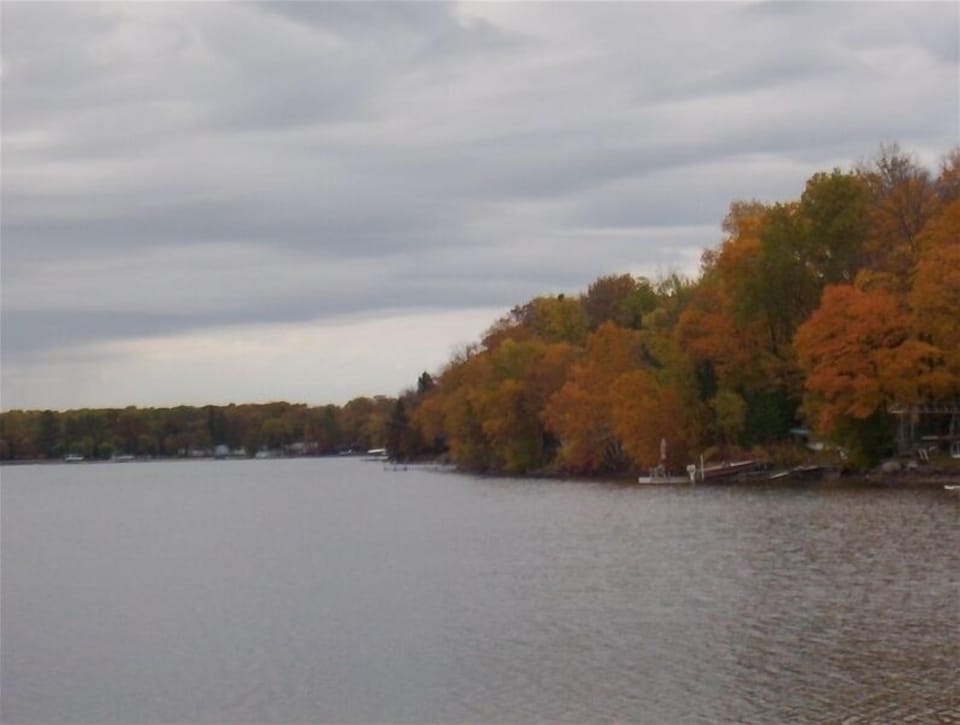 Cotton Lake in the fall