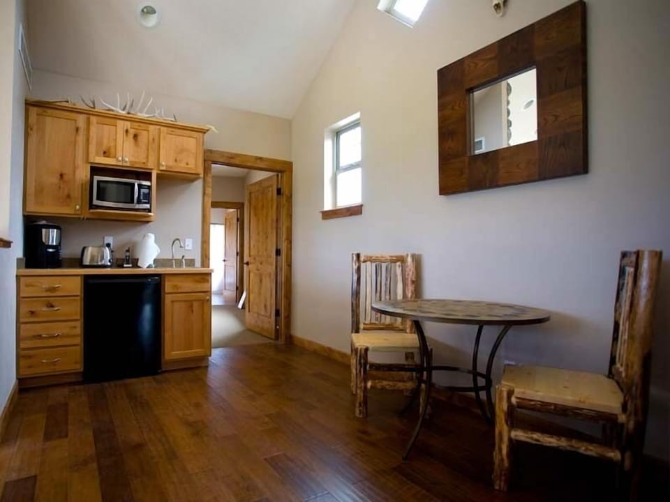 Upstairs Mini Kitchen and Chess or Card Nook