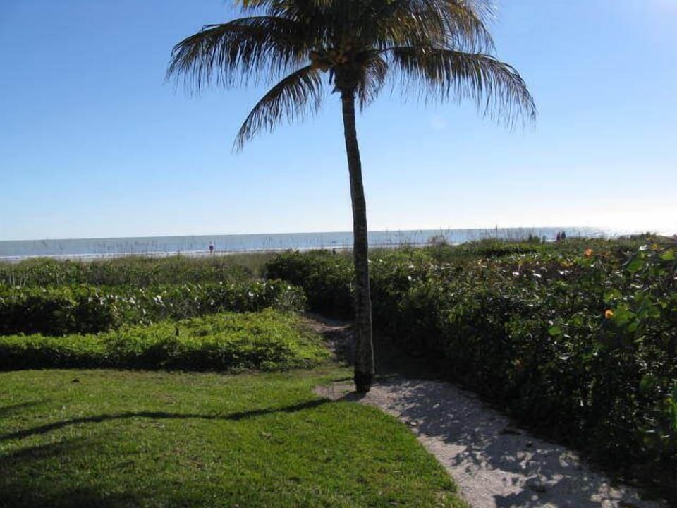 ... follow the path to the Gulf beach