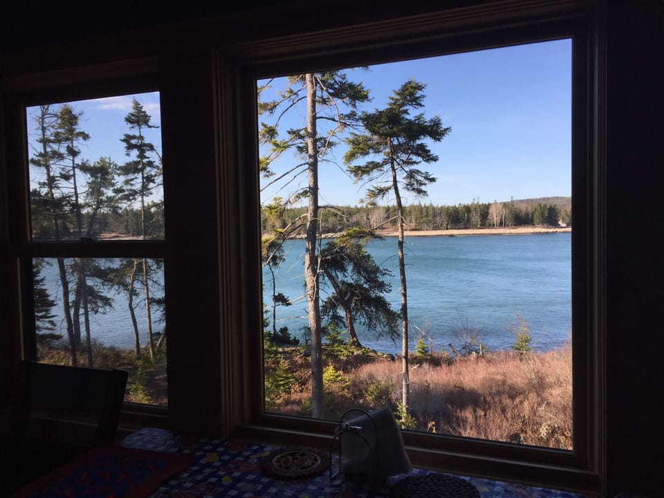 One view from the dining nook