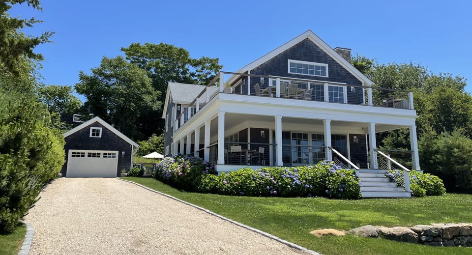 View of Front from driveway entrance 